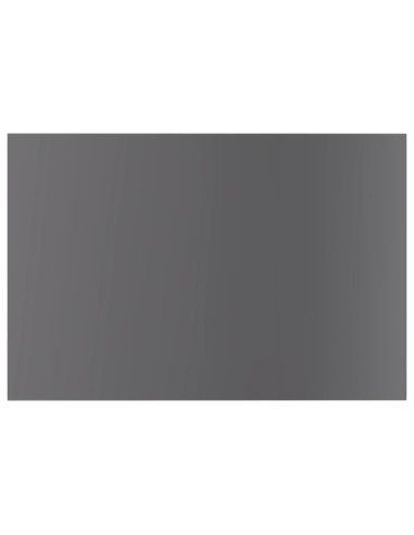 Ripiani per Libreria 4pz Grigio Lucido 60x40x1,5cm Multistrato