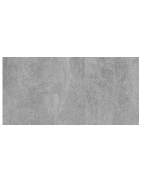 Ripiani per Libreria 8pz Grigio Cemento 80x30x1,5cm Multistrato