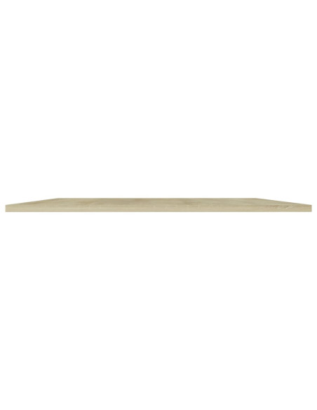 Ripiani per Libreria 4pz Rovere Sonoma 100x50x1,5cm Multistrato