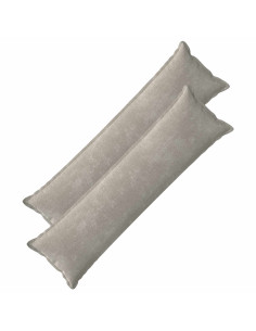 Federa 2 pcs HOUTEN Grigio Chiaro 40 x 145 cm Tessuto Chenille