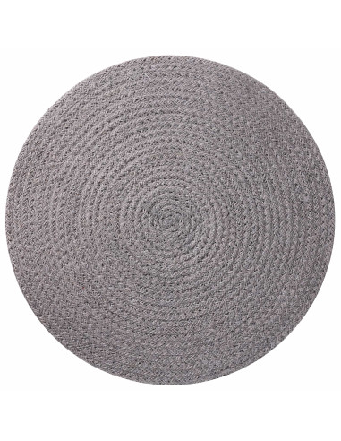 Sottobicchieri in juta 4 pcs Grigio Ø 30 cm 100% Juta Tossa