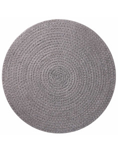 Sottobicchieri in juta 12 pcs Grigio Ø 30 cm 100% Juta Tossa 2