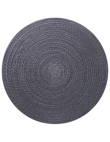 Sottobicchieri in juta 6 pcs Grigio scuro Ø 30 cm
