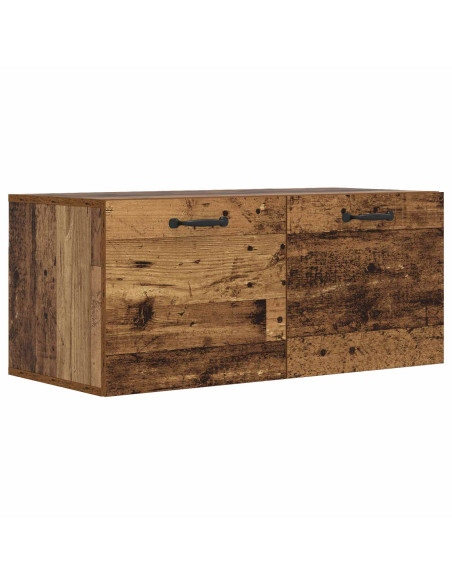 Armadietto a muro A parete Legno antico 80 x 36,5 x 35 cm