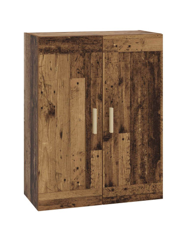 Armadietto a muro A parete Legno antico 69,5 x 34 x 90 cm