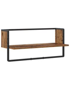 Scaffale da parete A parete Legno antico 65 x 25 x 30 cm