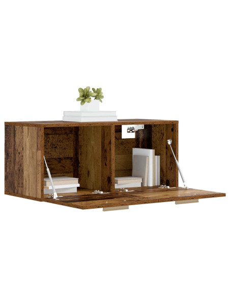 Armadietto a muro A parete Legno antico 80 x 36,5 x 35 cm