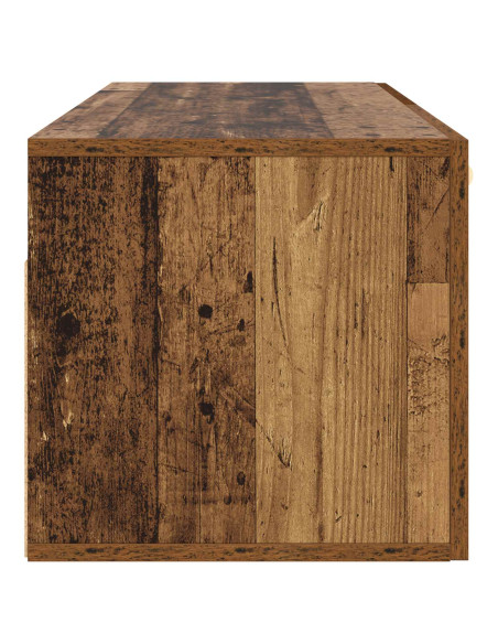 Armadietto a muro A parete Legno antico 80 x 36,5 x 35 cm