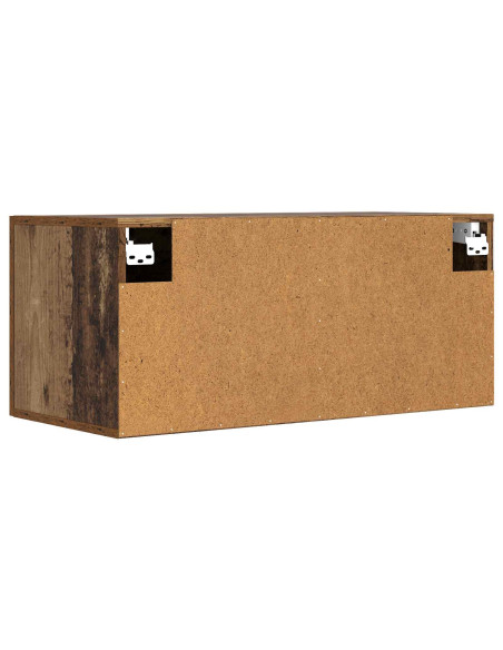 Armadietto a muro A parete Legno antico 80 x 36,5 x 35 cm