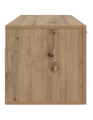 Armadietto a muro A parete Rovere artigianale 80 x 36,5 x 35 cm