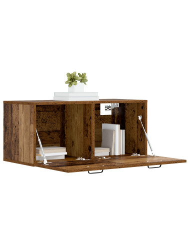 Armadietto a muro A parete Legno antico 80 x 36,5 x 35 cm