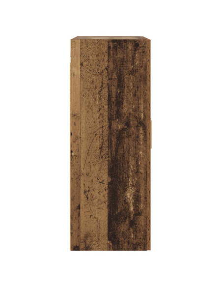 Armadietto a muro A parete Legno antico 69,5 x 34 x 90 cm