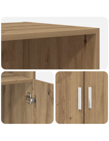 Credenza Rovere Artigianale 70 x 42,5 x 185 cm
