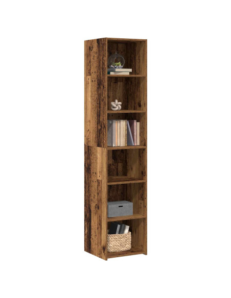 Credenza Legno antico 40 x 41 x 185 cm Legno ingegnerizzato