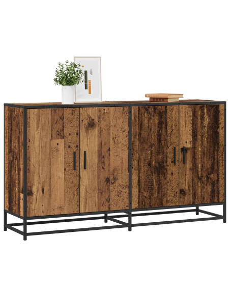 Credenza Legno antico 134 x 35 x 76 cm Legno ingegnerizzato