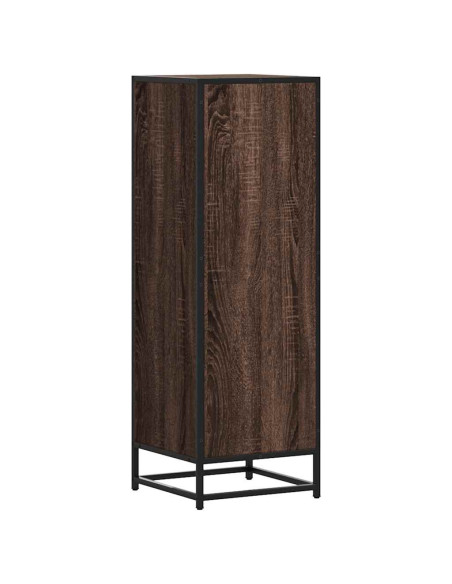Credenza Rovere Marrone Legno Multistrato Metallo