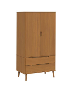 Guardaroba MOLDE Caramello 90 x 55 x 175 cm 2
