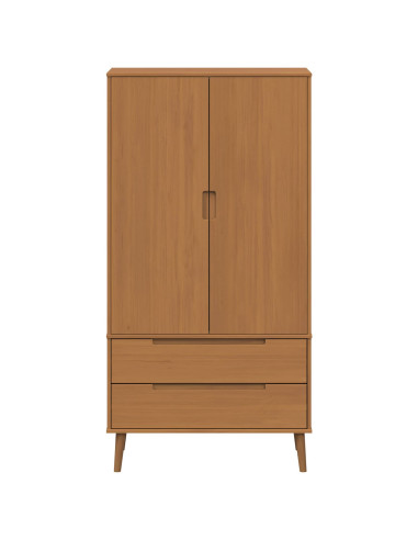 Guardaroba MOLDE Caramello 90 x 55 x 175 cm