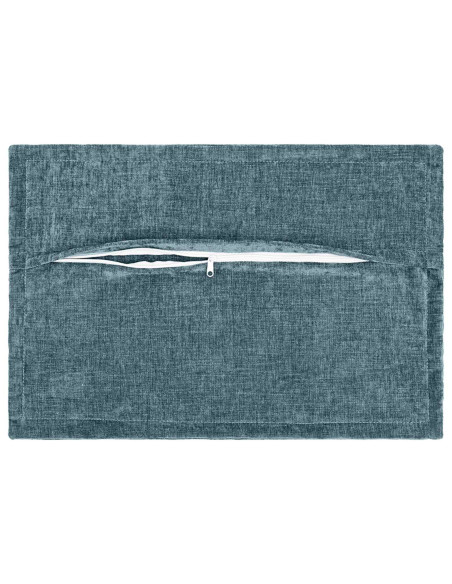 Federa 6 pcs HOUTEN Blu 40 x 60 cm Tessuto Chenille