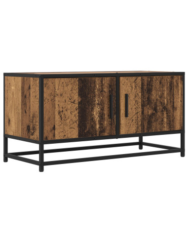 Mobile TV 80 x 34,5 x 40 cm Legno antico Legno ingegnerizzato