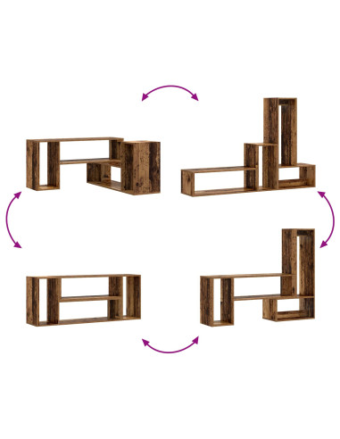 Mobile TV 100 x 30 x 50 cm Legno antico Legno ingegnerizzato