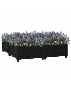Fioriera Rialzata 80x80x23 cm in Polipropilene