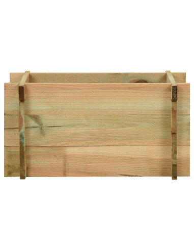 Letto Vegetale Rialzato per Giardino Verde 80 x 80 x 32 cm