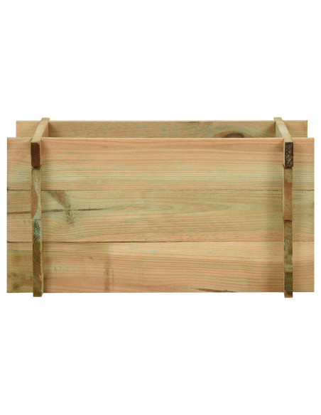 Letto Vegetale Rialzato per Giardino Verde 80 x 80 x 32 cm
