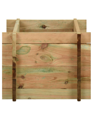 Letto Vegetale Rialzato per Giardino Verde 80 x 80 x 32 cm