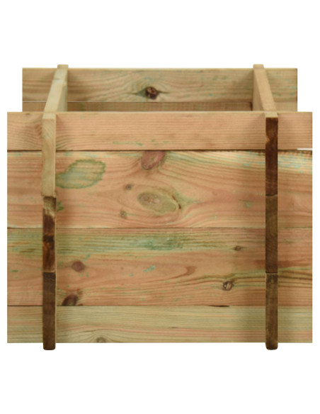Letto Vegetale Rialzato per Giardino Verde 80 x 80 x 32 cm