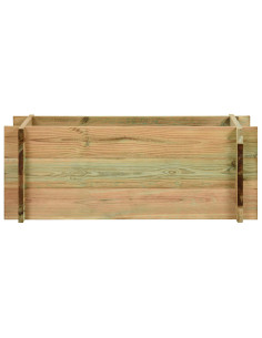 Letto Vegetale Rialzato per Giardino Verde 120 x 80 x 32 cm 2