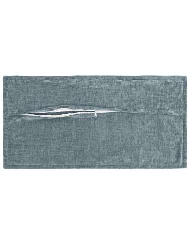 Federa 2 pcs HOUTEN Azzurro 40 x 80 cm Tessuto Chenille