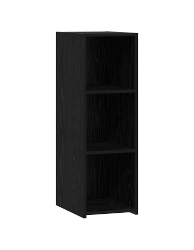Credenza Rovere Nero 30 x 41 x 93 cm Legno ingegnerizzato