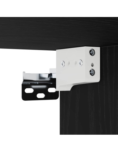 Armadietto a muro Rovere Nero 40 x 42,5 x 40 cm