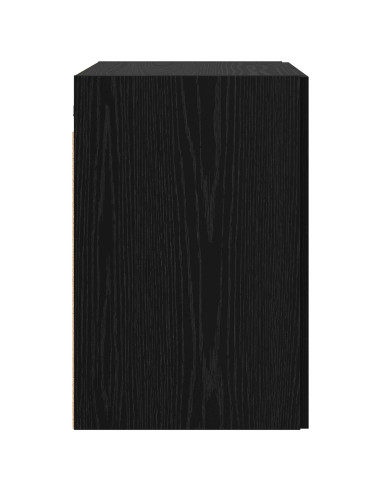 Armadietto a muro Rovere Nero 80 x 42,5 x 64 cm