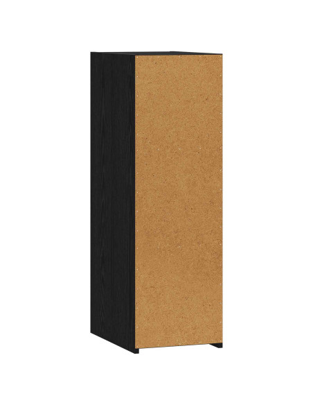 Credenza Rovere Nero 30 x 41 x 93 cm Legno ingegnerizzato