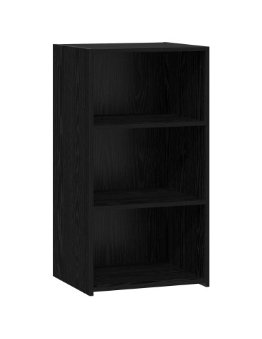 Credenza Rovere Nero 50 x 41 x 93 cm Legno ingegnerizzato