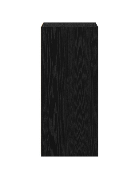 Credenza Rovere Nero 40 x 41 x 93 cm Legno ingegnerizzato