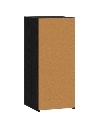 Credenza Rovere Nero 40 x 41 x 93 cm Legno ingegnerizzato