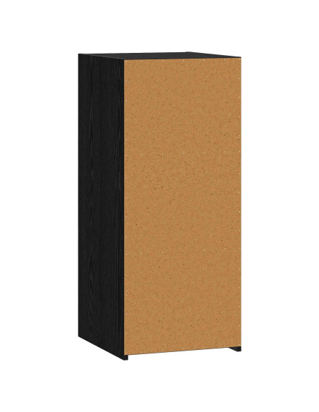 Credenza Rovere Nero 40 x 41 x 93 cm Legno ingegnerizzato