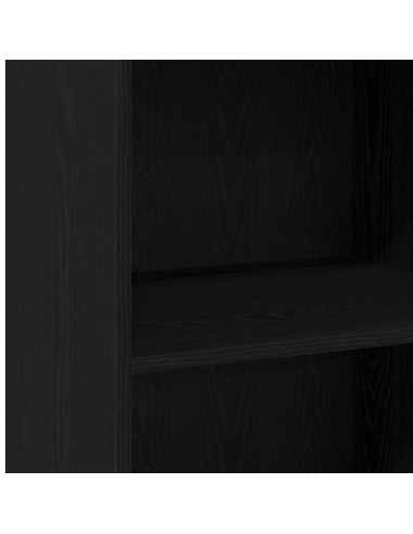 Credenza Rovere Nero 40 x 41 x 93 cm Legno ingegnerizzato