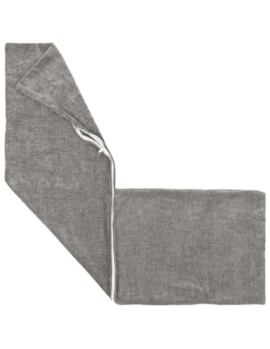 Federa HEERLEN Grigio Chiaro 40 x 145 cm Tessuto Chenille