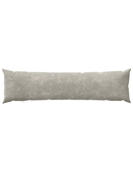 Federa 2 pcs HEERLEN Grigio Chiaro 40 x 145 cm Tessuto Chenille