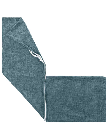 Federa HEERLEN Blu 40 x 145 cm Tessuto Chenille