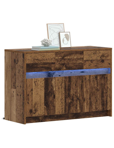 Mobile TV 91 x 34 x 61 cm Legno antico Legno ingegnerizzato