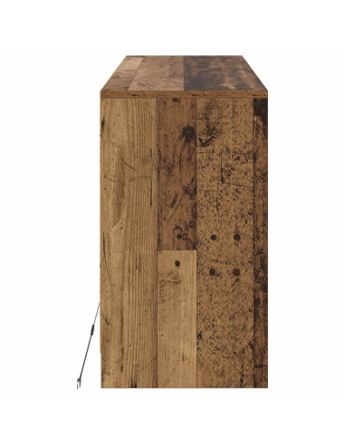 Mobile TV 91 x 34 x 61 cm Legno antico Legno ingegnerizzato