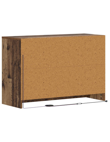 Mobile TV 91 x 34 x 61 cm Legno antico Legno ingegnerizzato