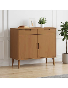 Credenza MOLDE Caramello 90 x 40 x 80 cm