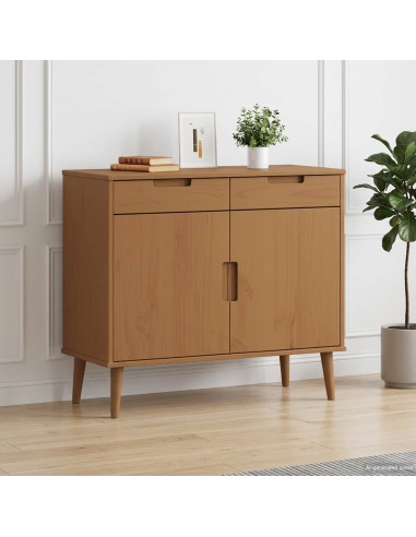 Credenza MOLDE Caramello 90 x 40 x 80 cm