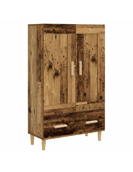 Credenza Legno antico 70 x 31 x 115 cm Legno ingegnerizzato